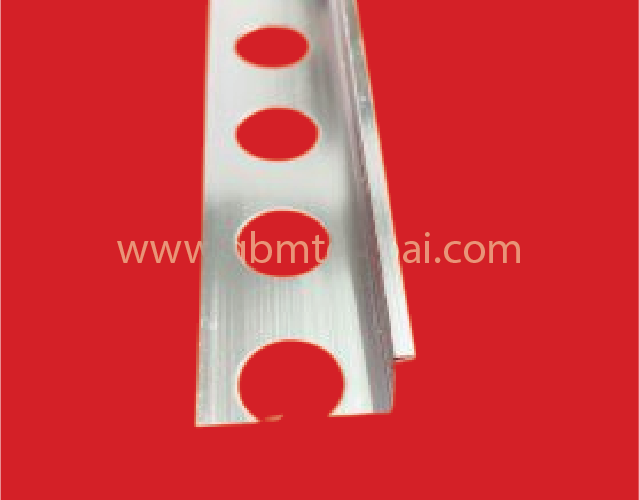 Aluminium L Edge Tile Trim – Golden / Silver