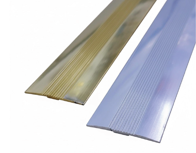 Aluminium floor / Carpet Profile  38mm - Golden & silver