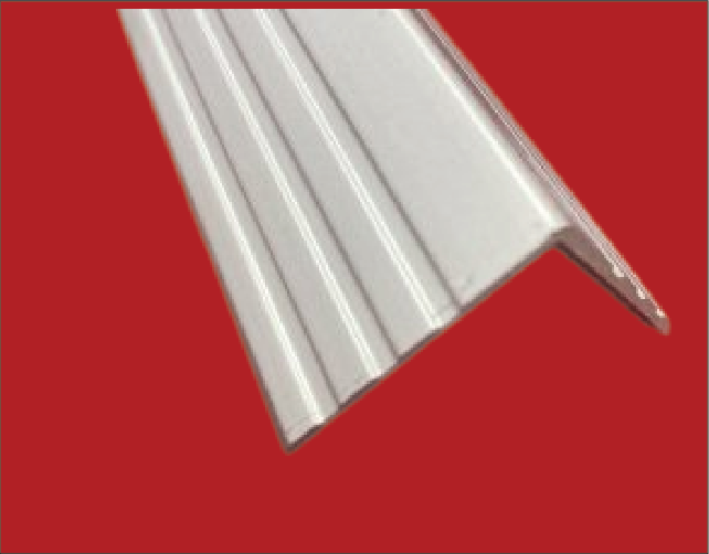Aluminium Flutted Angle 25mm, 30mm, 35mm
