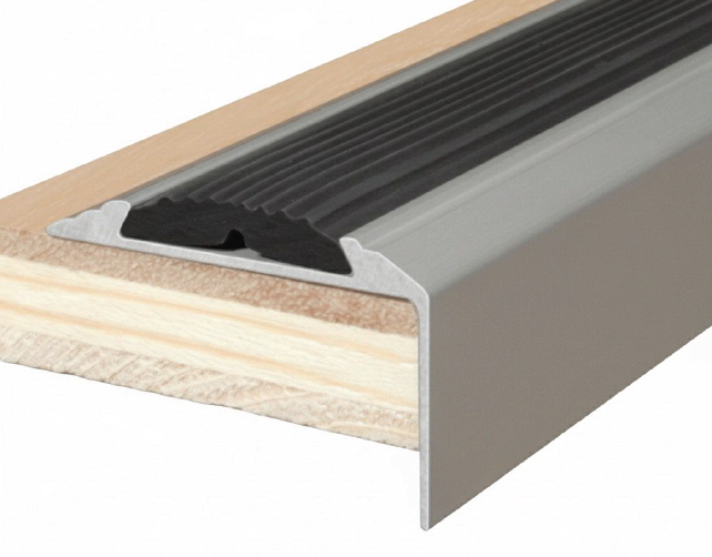 Step Edging With Rubber Grip