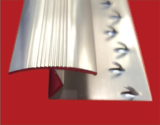 Aluminium Carpet Joint Zigzag