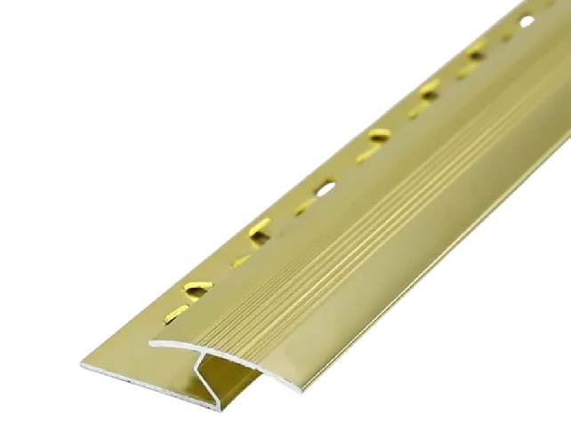 Aluminium  Carpet Profile Zigzag Type - Golden & Silver